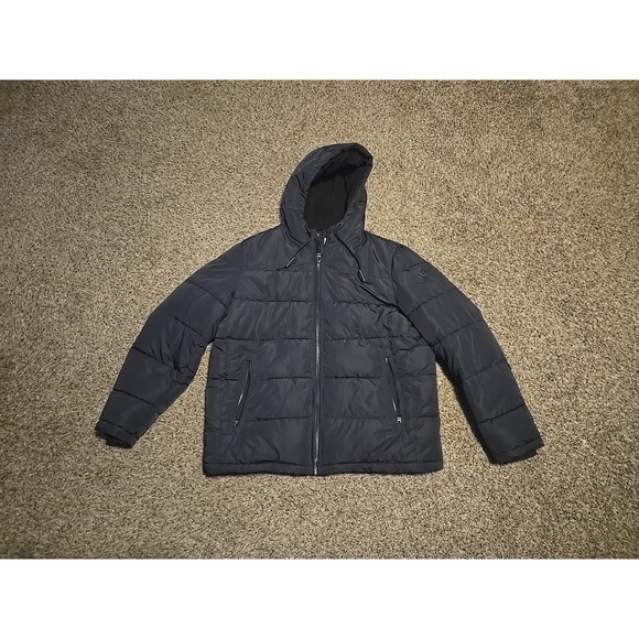 Calvin Klein Other - Calvin Klein Mens Winter Hooded Puffer Jacket. Size Large